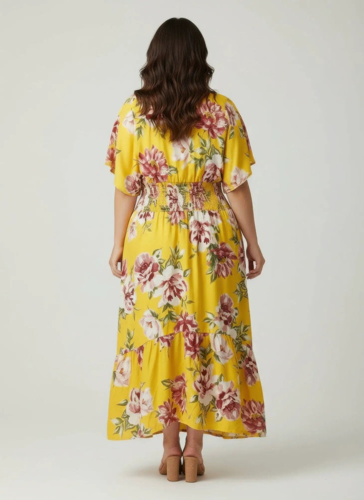 Mlle Gabrielle Floral Dress - Plus Size