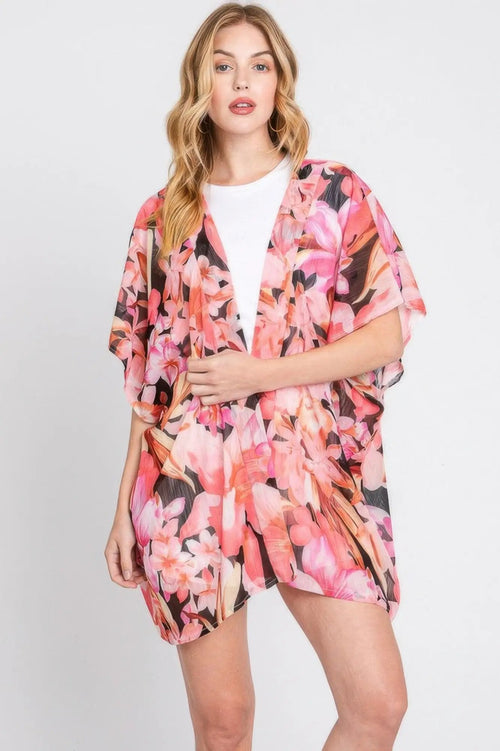 Floral Print Cover-up